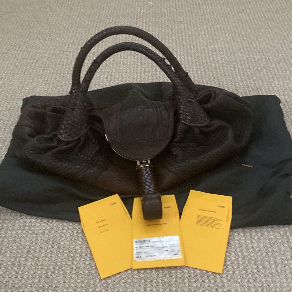 FENDI Spy Bag, brown. - Picture 8 of 12